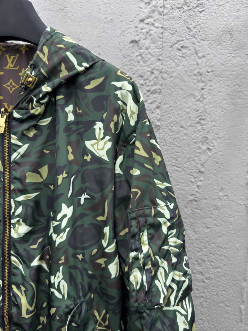 Lv Nigo co-branded reversible hooded jacket coat 6