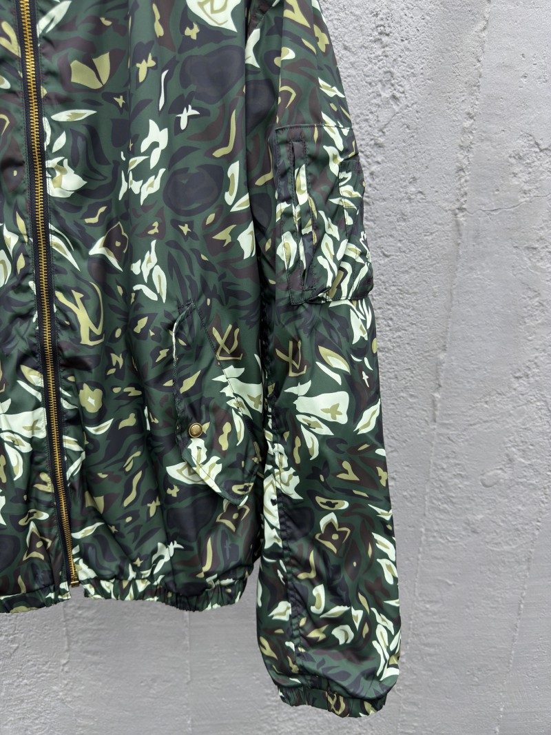 Lv Nigo co-branded reversible hooded jacket coat 8