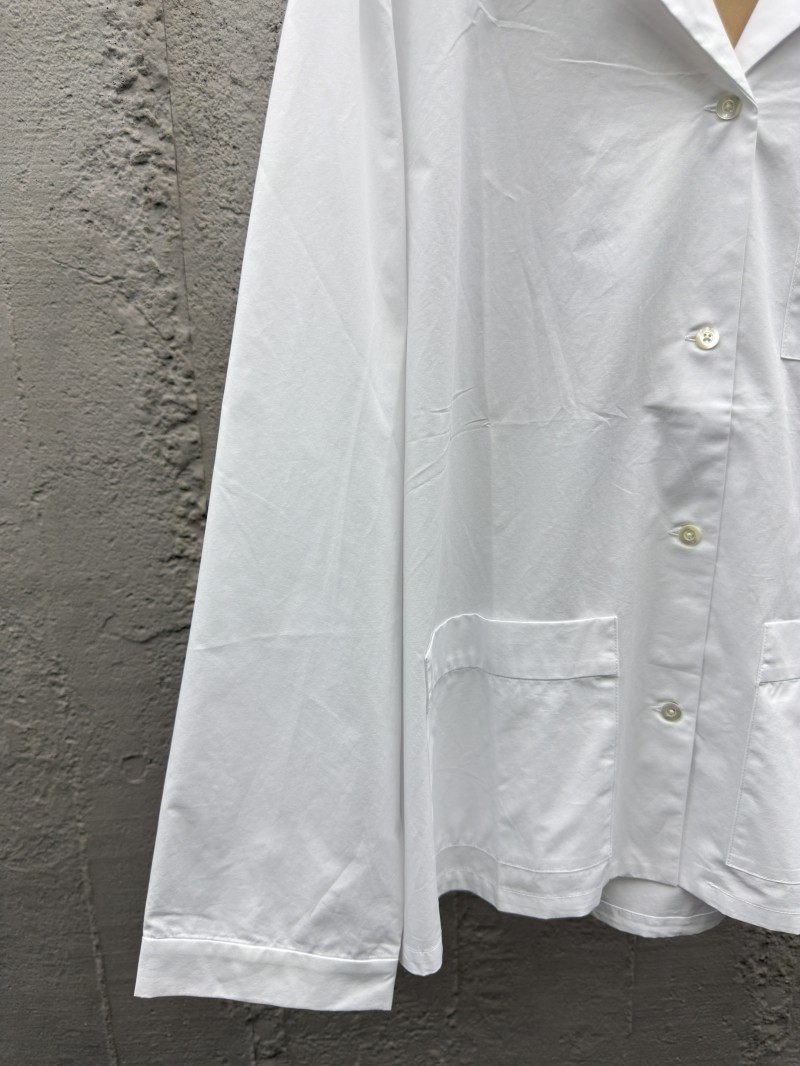 Miu Miu 24SS poplin textured shirt 1 5