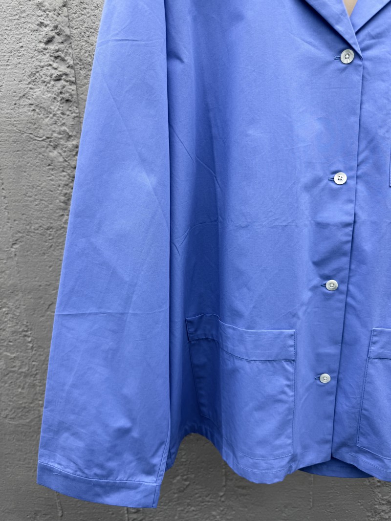 Miu Miu 24SS poplin textured shirt 2 5