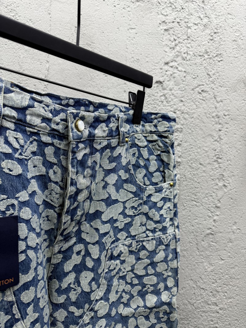 Lv jacquard workwear jeans 7