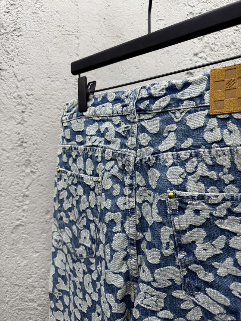 Lv jacquard workwear jeans 8