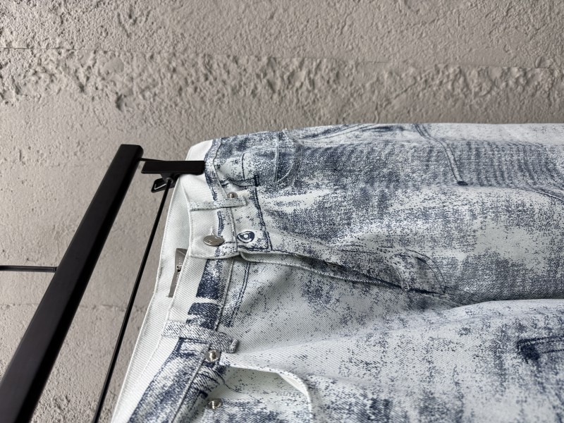 Dior Mask Print Trousers 7