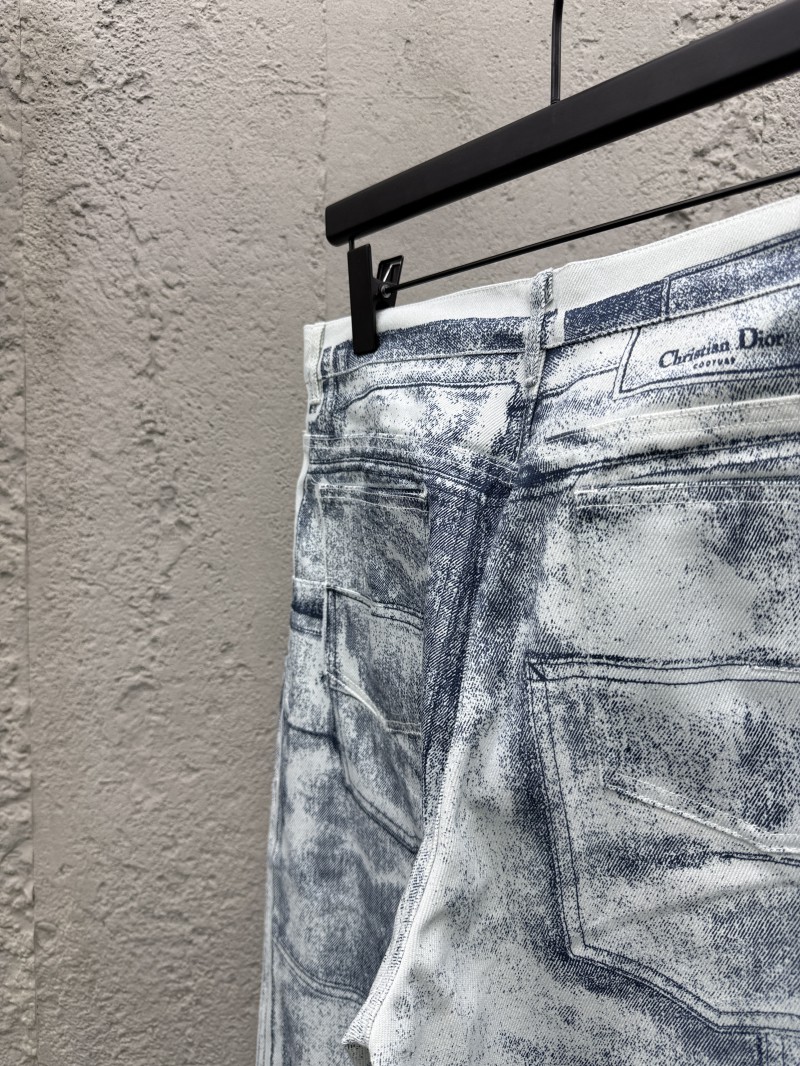 Dior Mask Print Trousers 8