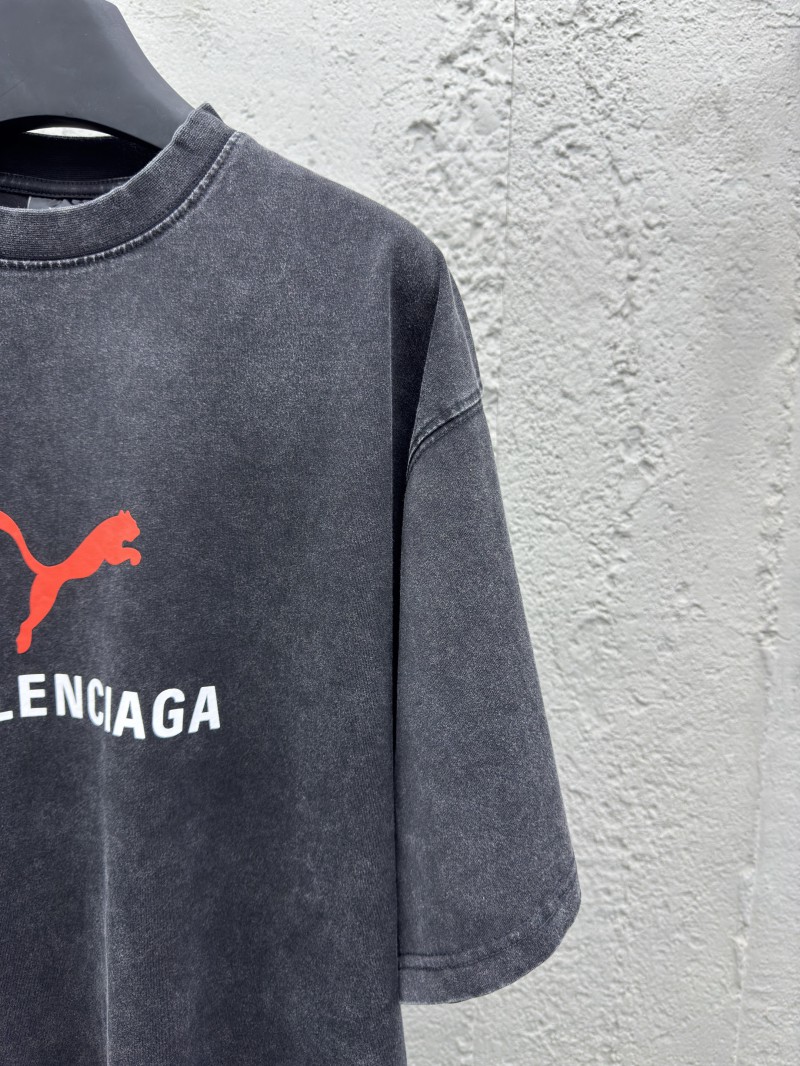 Balenciaga X PUMA Puma Print Short Sleeve 1 4