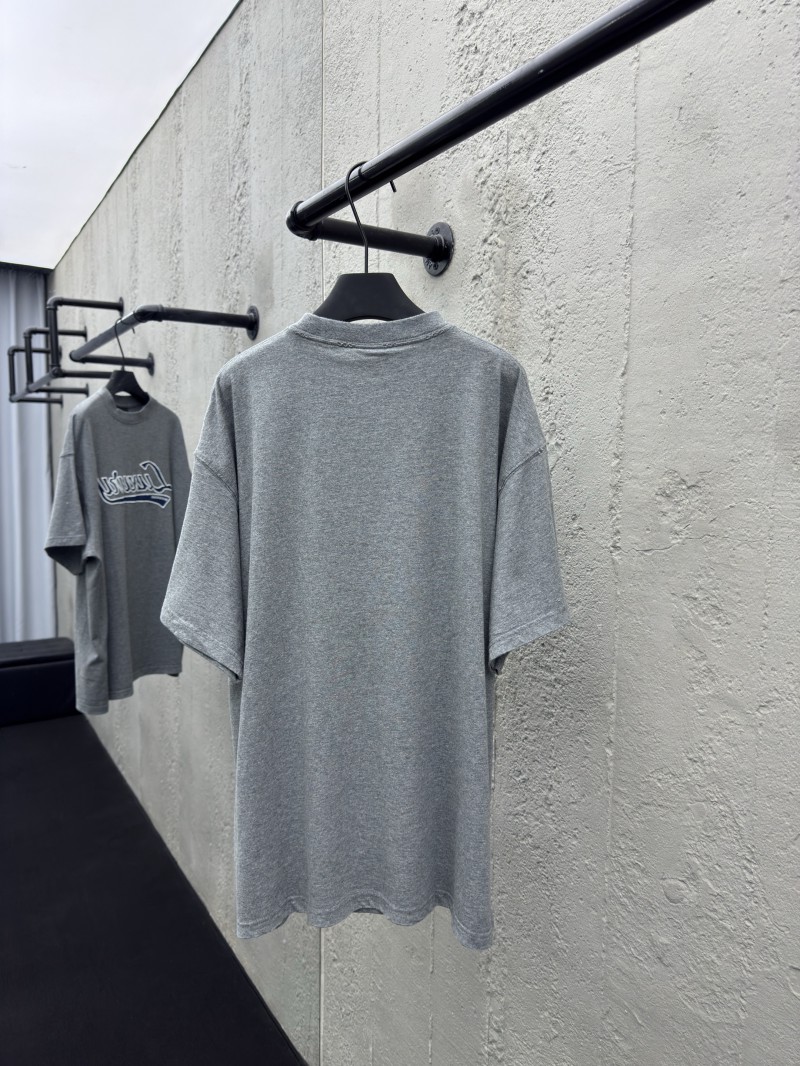 Balenciaga LUXURY SCRIPT embroidered monogram short sleeve 1