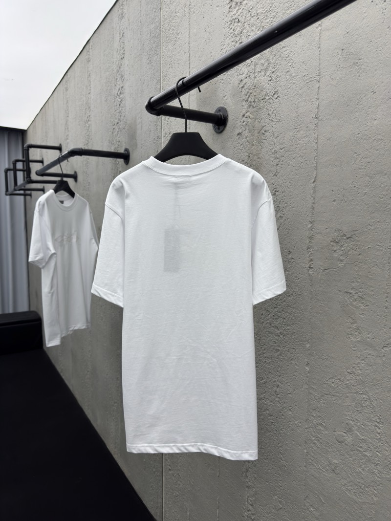 Dior Co-Branded Plain Knit Short Sleeve T-Shirt 1 1