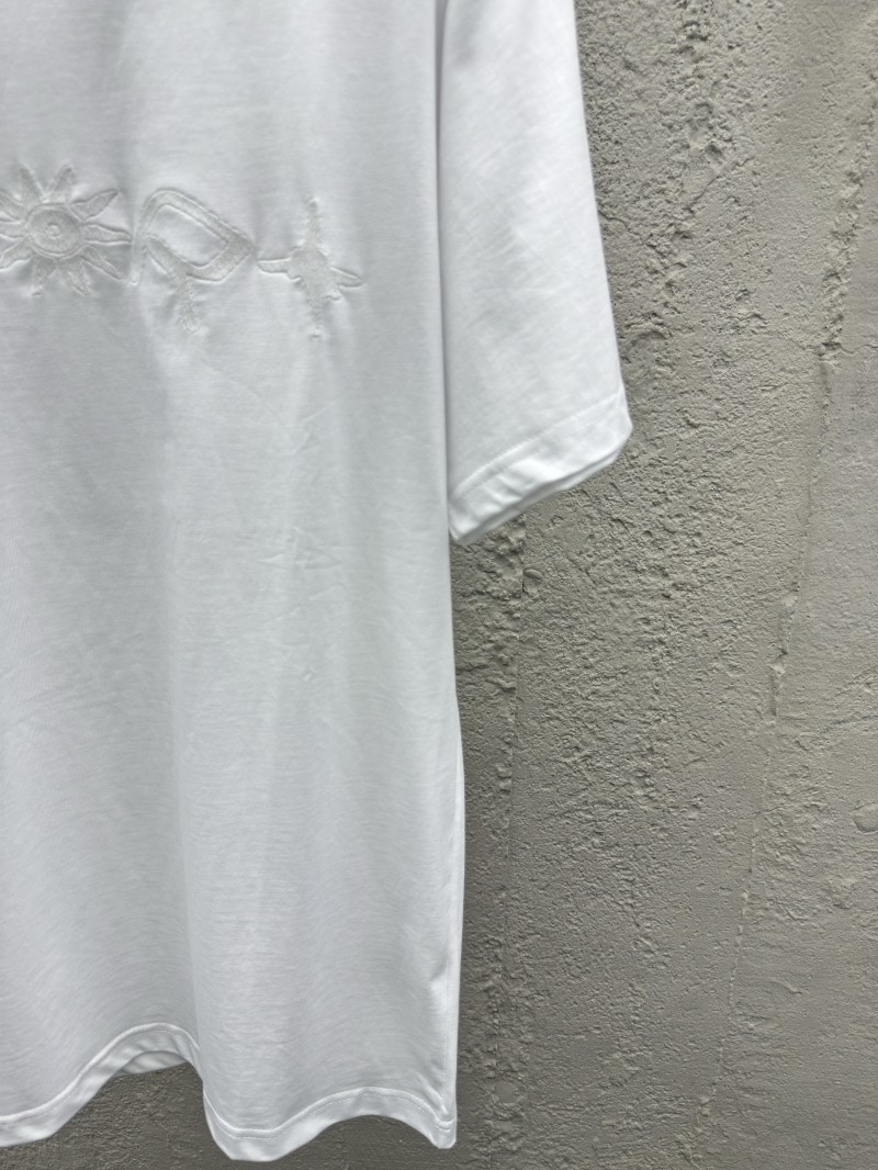 Dior Co-Branded Plain Knit Short Sleeve T-Shirt 1 6
