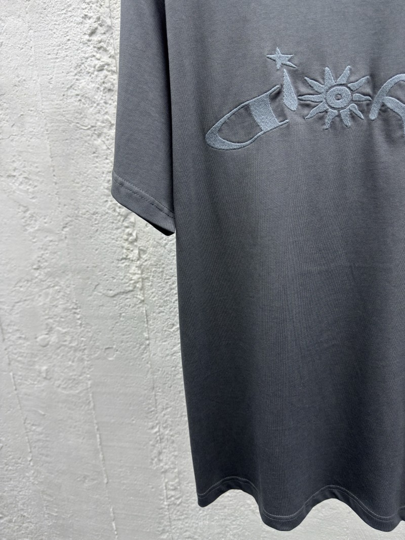 Dior Co-Branded Plain Knit Short Sleeve T-Shirt 2 5
