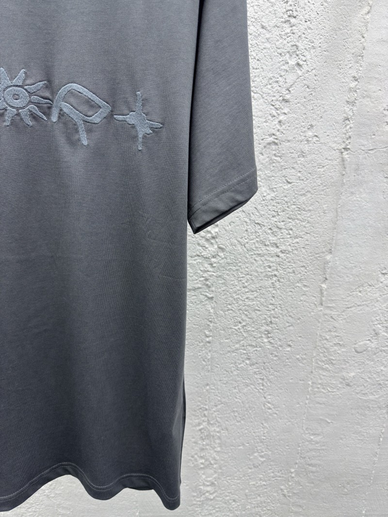 Dior Co-Branded Plain Knit Short Sleeve T-Shirt 2 6
