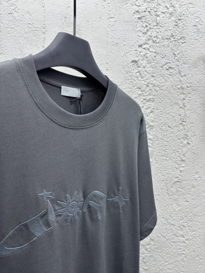 Dior Co-Branded Plain Knit Short Sleeve T-Shirt 2 7