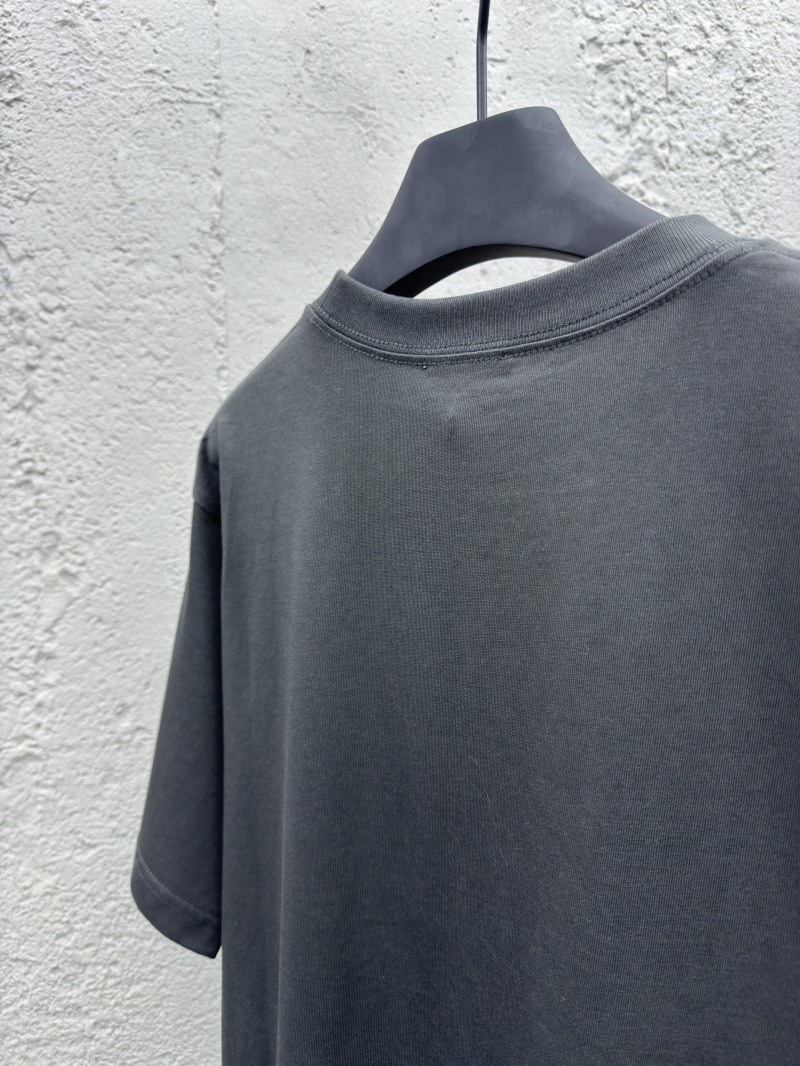 Dior Co-Branded Plain Knit Short Sleeve T-Shirt 2 8