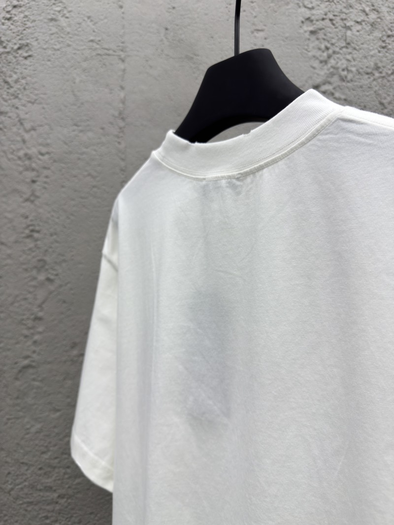 Dior Alphabet Printed Washed and Rubbed Short Sleeve 2 8