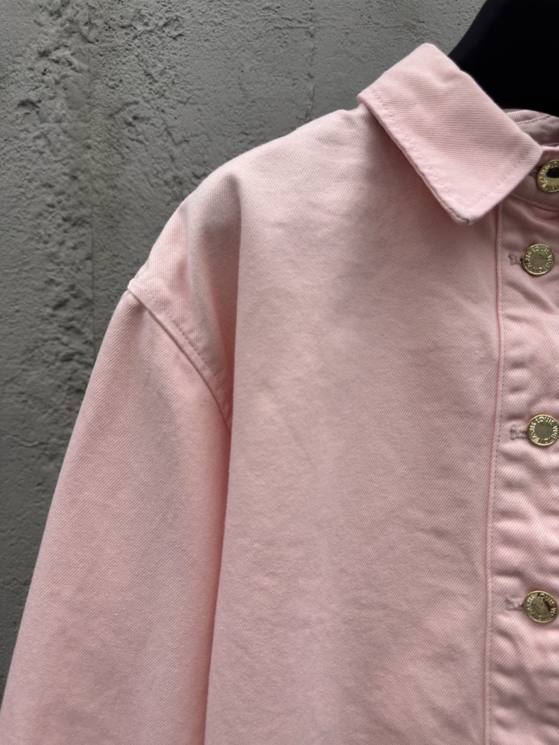 Lv washed and burned denim jacket jacket 2 3