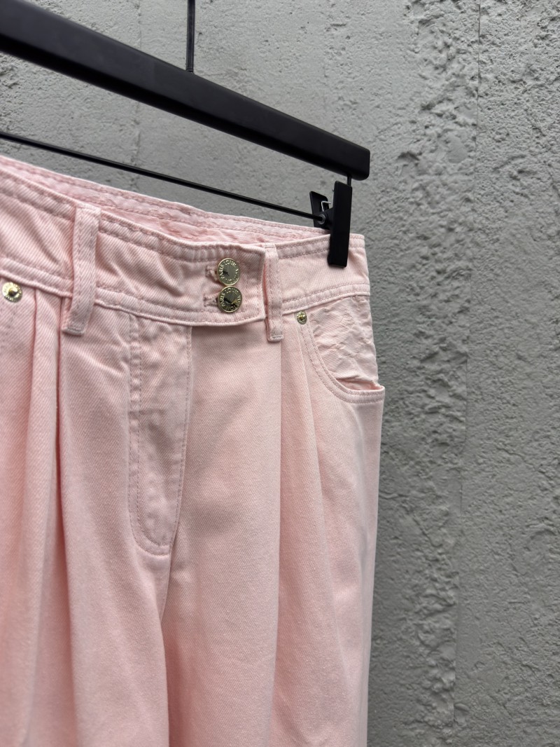 Lv washed and burnished wide leg jeans 2 7