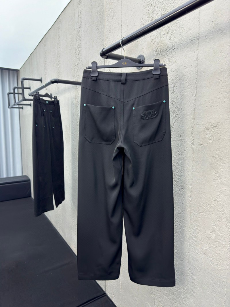 Lv Wool Halo Button Pants 1