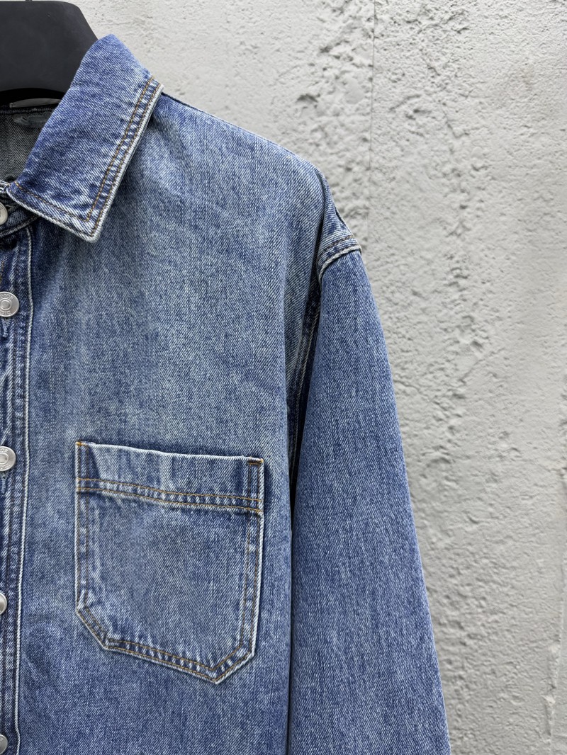 Dior embroidered denim jacket 5