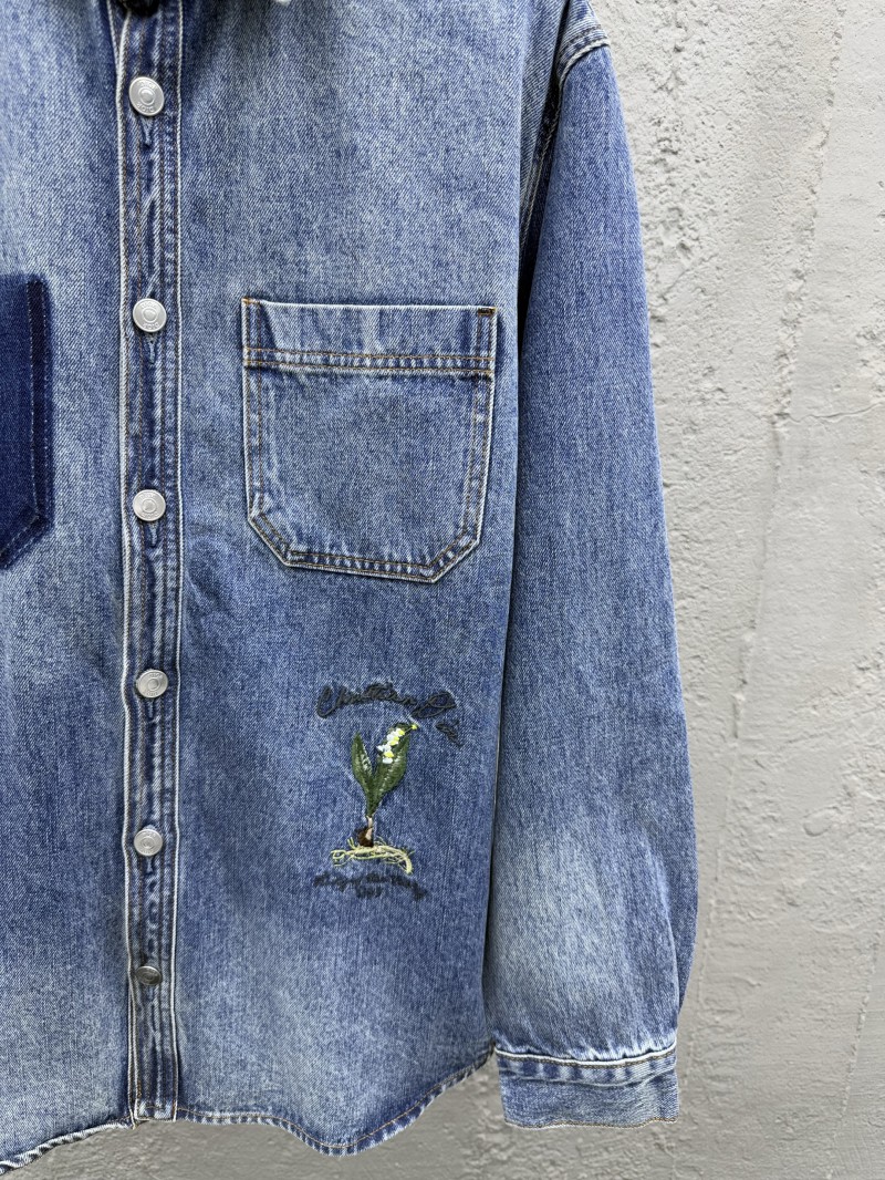 Dior embroidered denim jacket 6