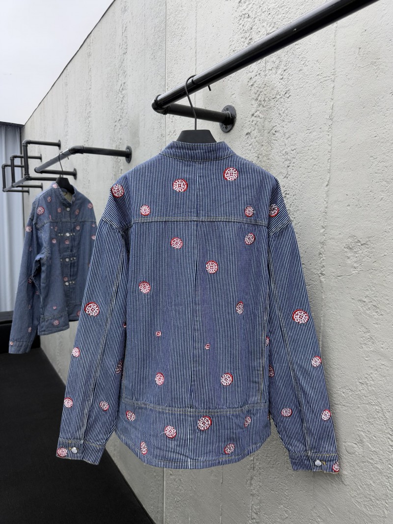 Lv Hickory Cherry Blossom Rhinestone Jacket 1