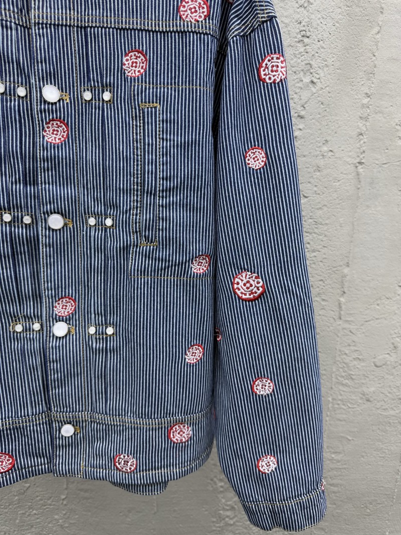 Lv Hickory Cherry Blossom Rhinestone Jacket 6