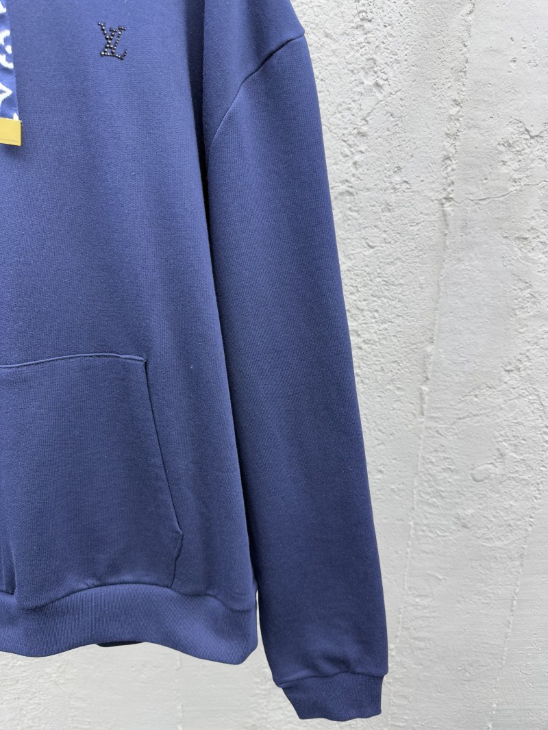 Lv Solid Color Drawstring Hooded Long Sleeve Sweatshirt 2 6