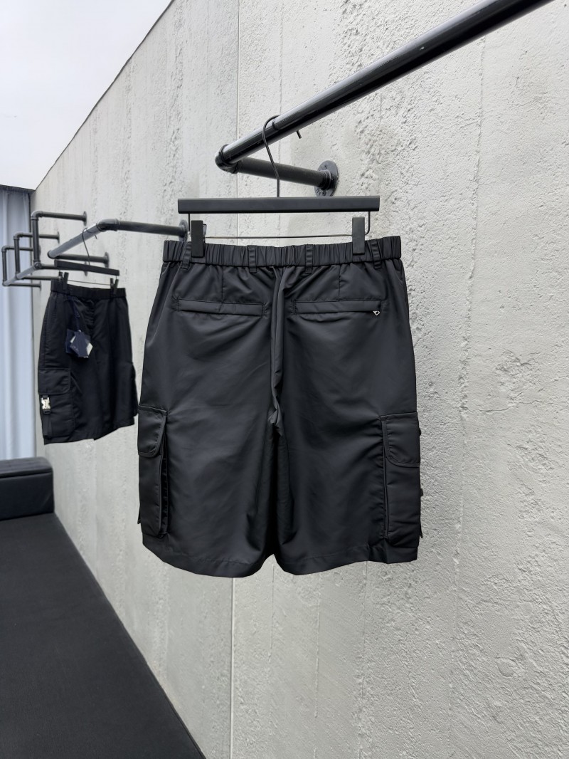 Prada Workwear Pocket Triangle Label Shorts 1