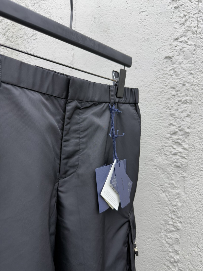 Prada Workwear Pocket Triangle Label Shorts 7