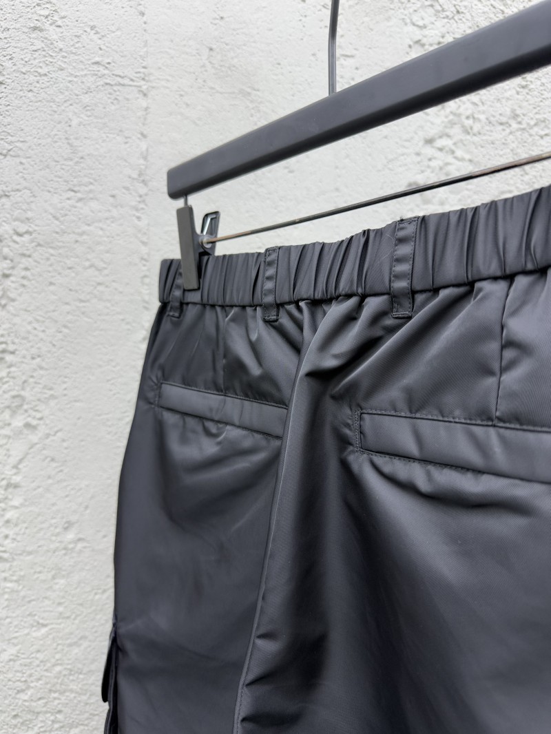 Prada Workwear Pocket Triangle Label Shorts 8