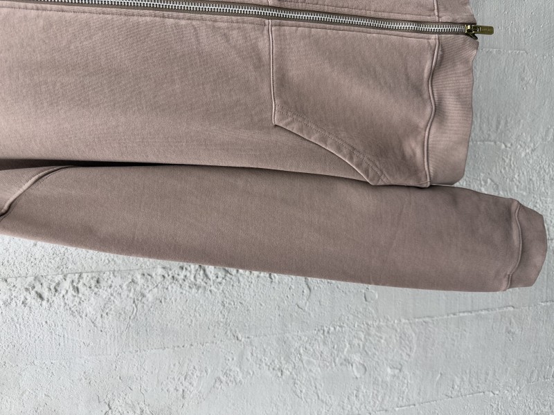 Miu Miu Cocoa Brown Logo Zipper Sweatshirt 5