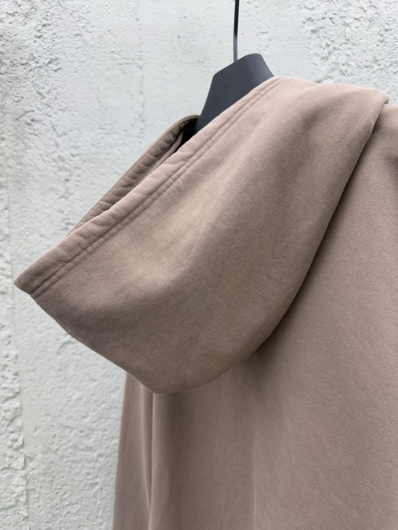 Miu Miu Cocoa Brown Logo Zipper Sweatshirt 8
