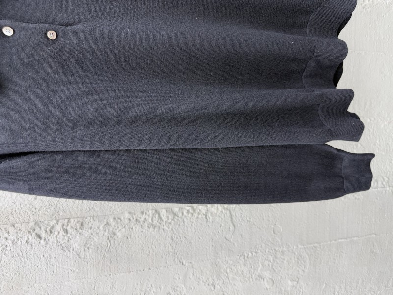 Miu Miu Letters Embroidered Long Sleeve Polo 5