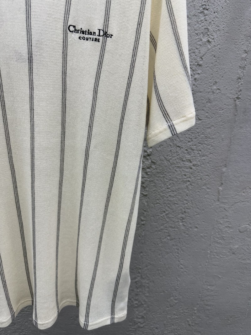 Dior Linen Blend Loose Short Sleeve 6