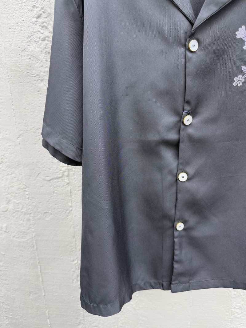 Lv x Nigo Joint Printed Silk Short Sleeve 5