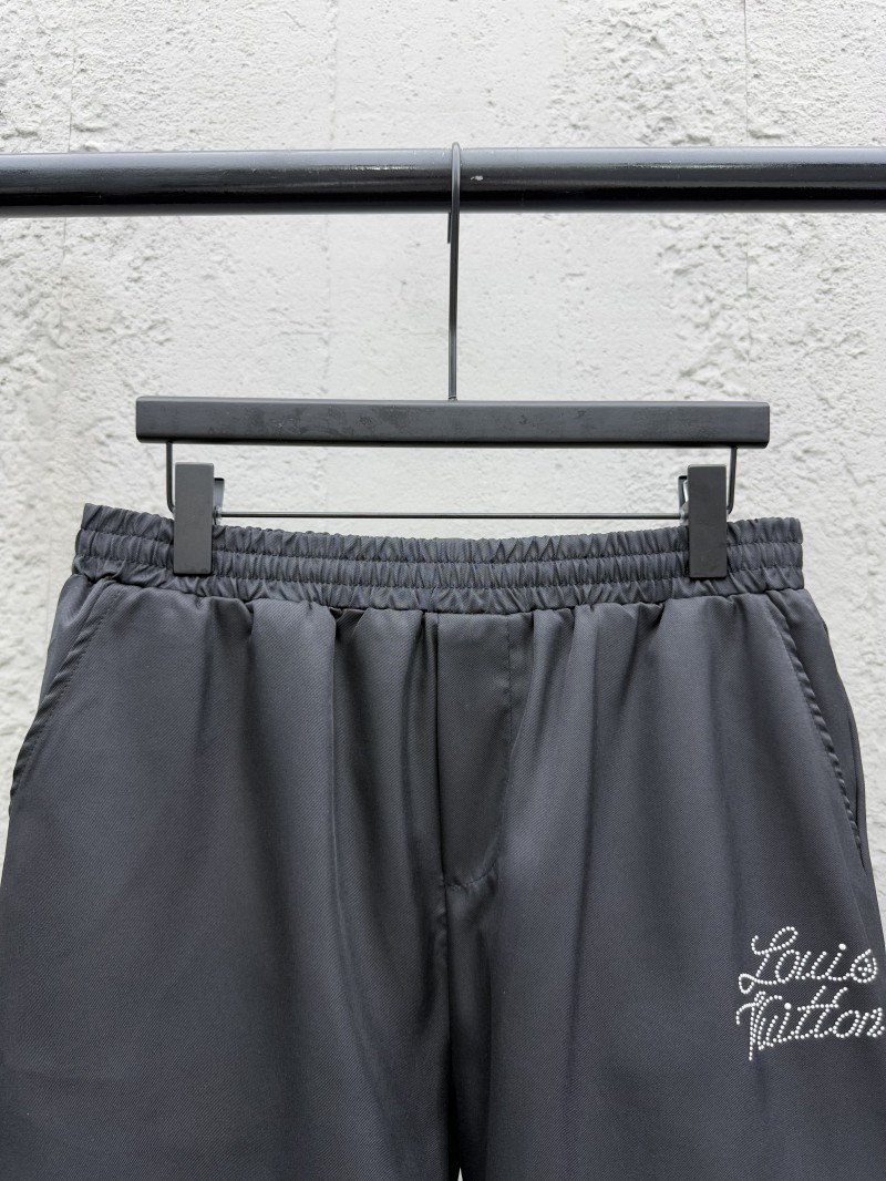 Lv x Nigo Co-branded Printed Silk Shorts 2