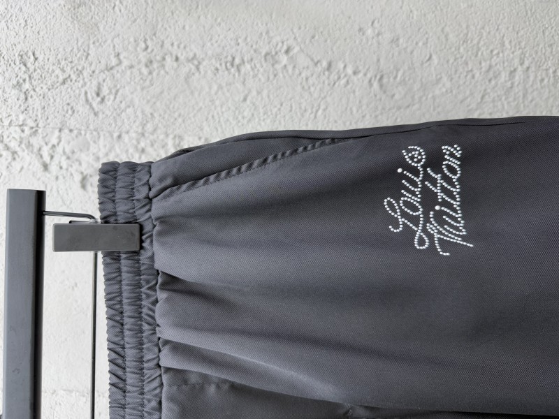 Lv x Nigo Co-branded Printed Silk Shorts 4