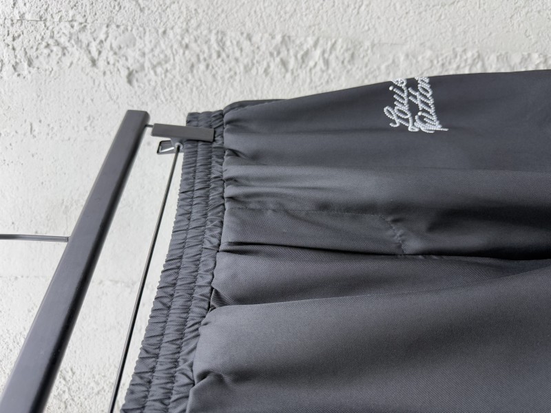 Lv x Nigo Co-branded Printed Silk Shorts 7