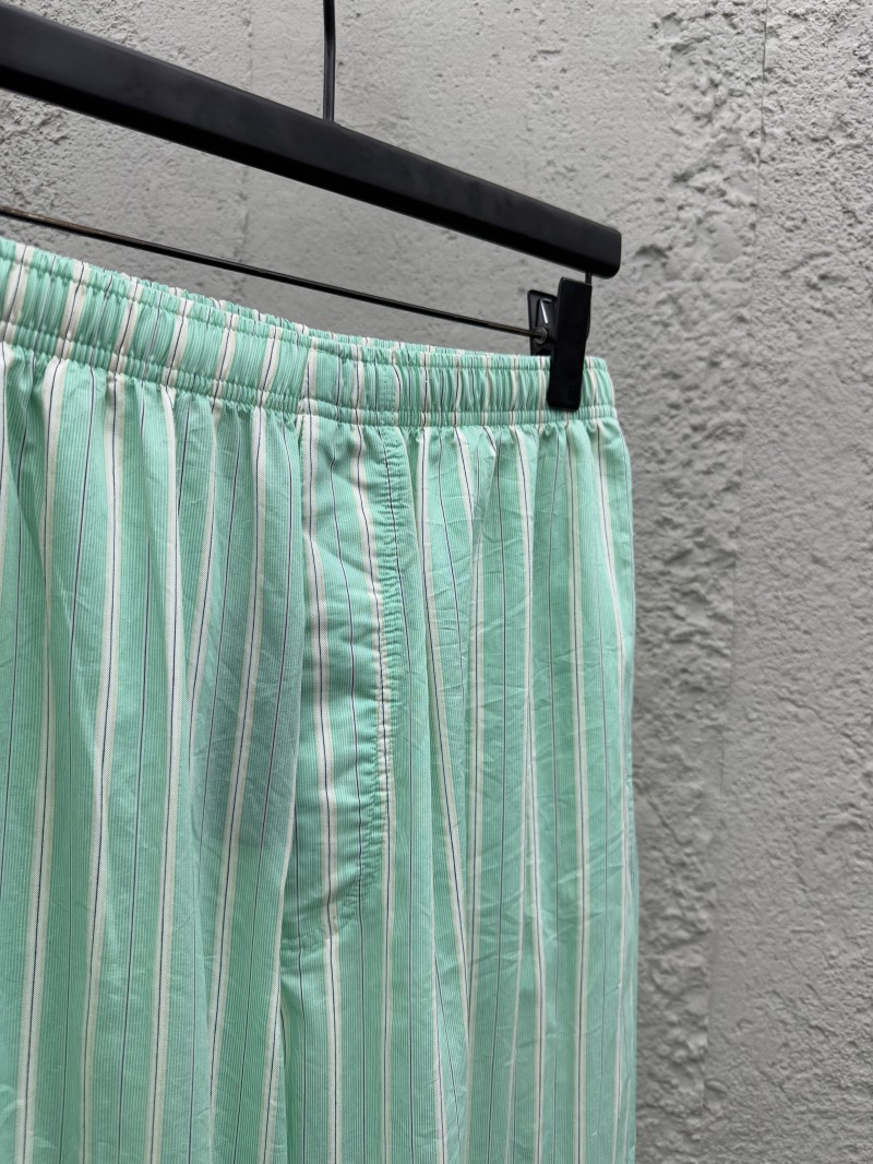 Balenciaga Striped Elastic Trousers 7