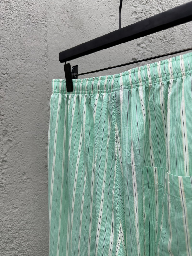 Balenciaga Striped Elastic Trousers 8