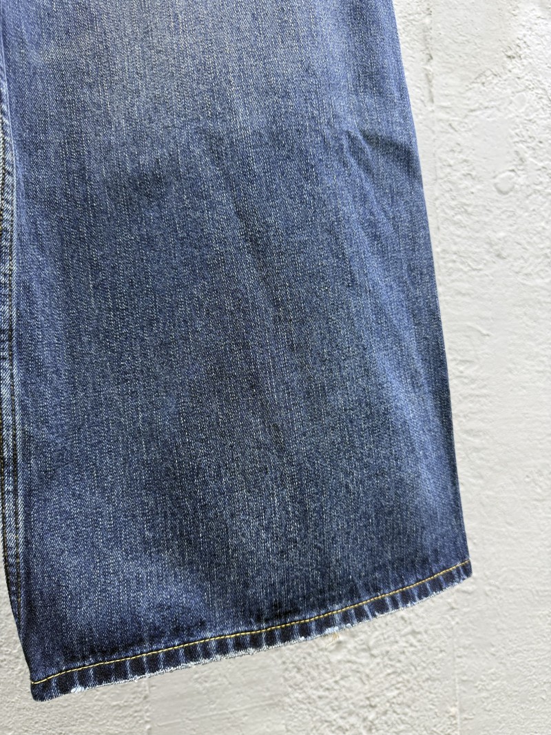 Balenciaga jeans embroidered denim pants 6