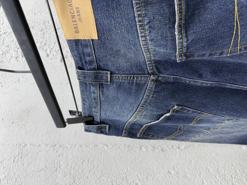 Balenciaga jeans embroidered denim pants 8