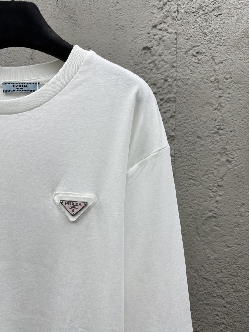 Prada washed powder label long sleeves 4