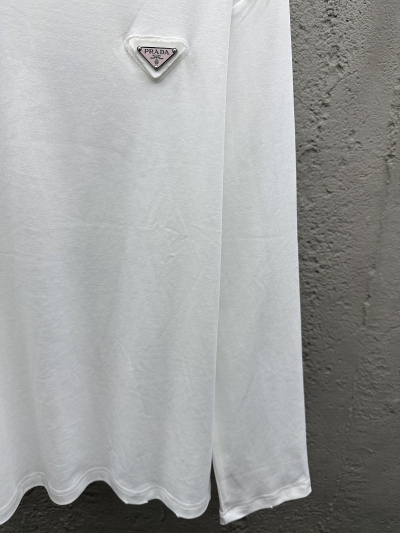 Prada washed powder label long sleeves 6