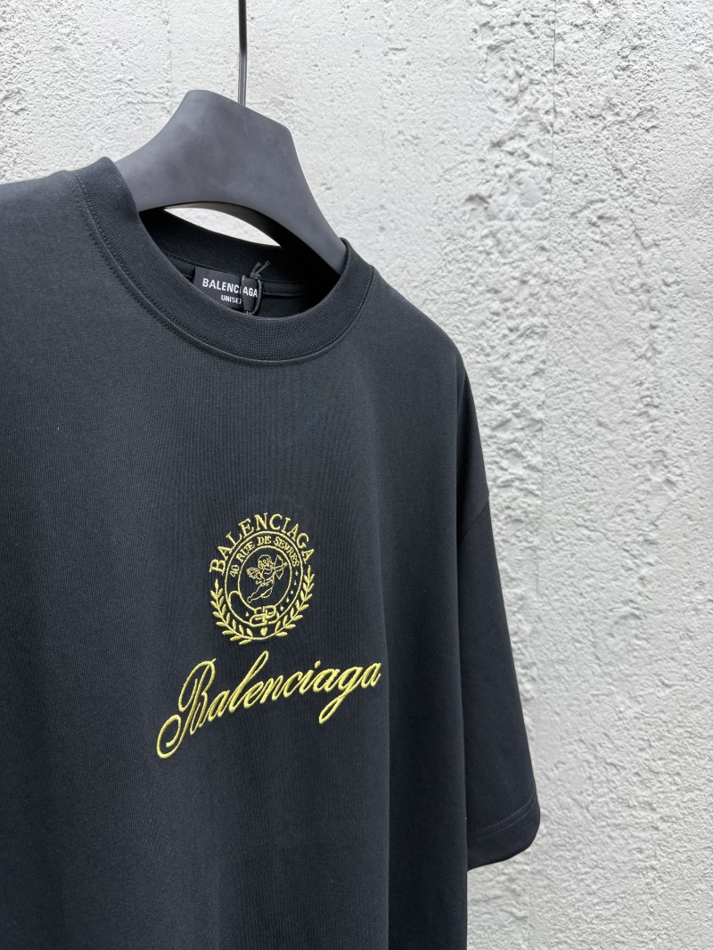 Balenciaga Angel Embroidered Short-Sleeved T-Shirt 1 7