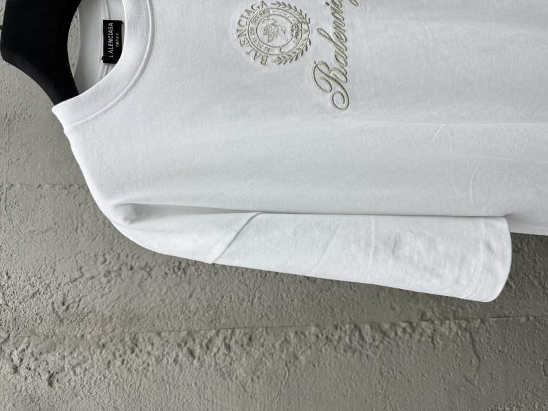 Balenciaga Angel Embroidered Short-Sleeved T-Shirt 2 3