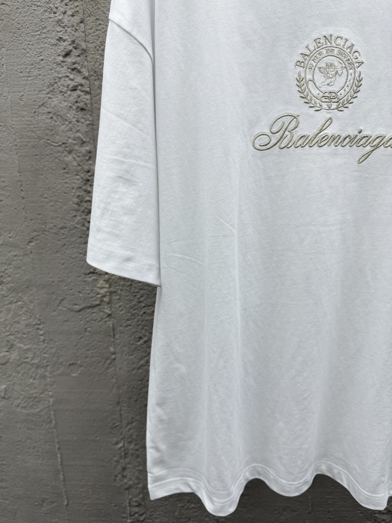 Balenciaga Angel Embroidered Short-Sleeved T-Shirt 2 5