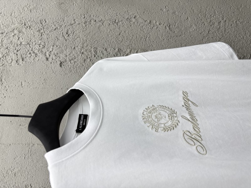 Balenciaga Angel Embroidered Short-Sleeved T-Shirt 2 7