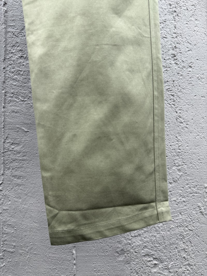 LV Solid Color Letter Embroidery Casual Workwear Pants 2 6