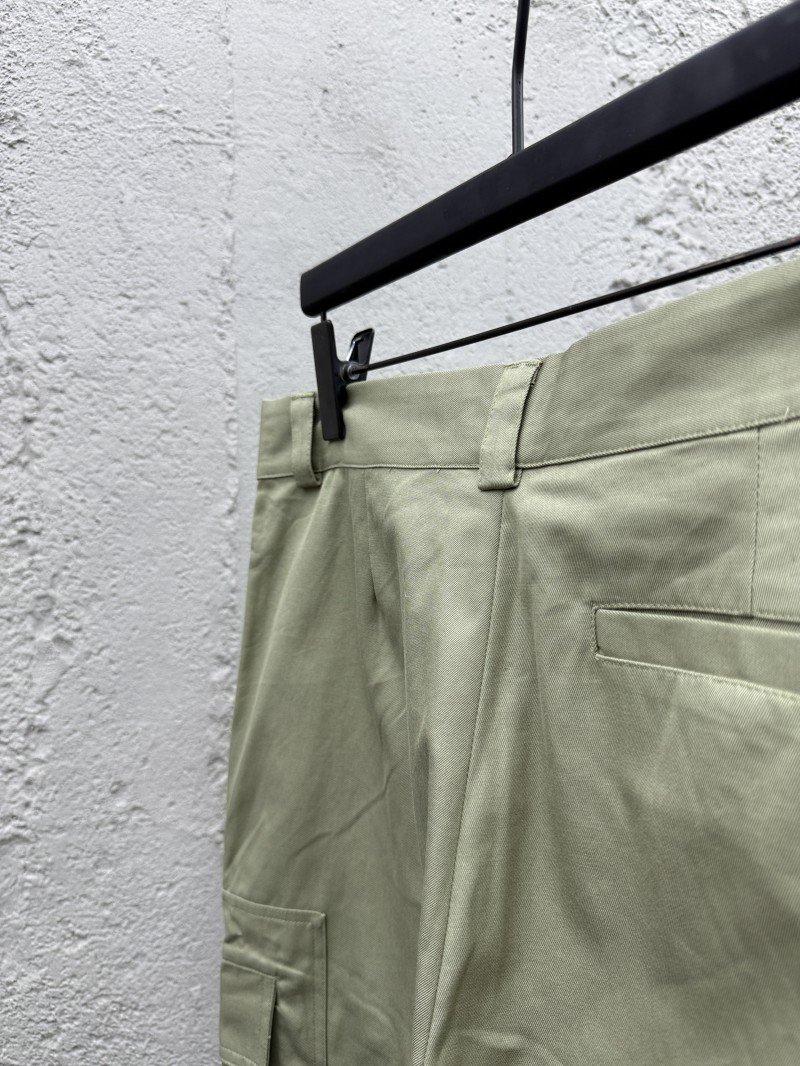 LV Solid Color Letter Embroidery Casual Workwear Pants 2 8