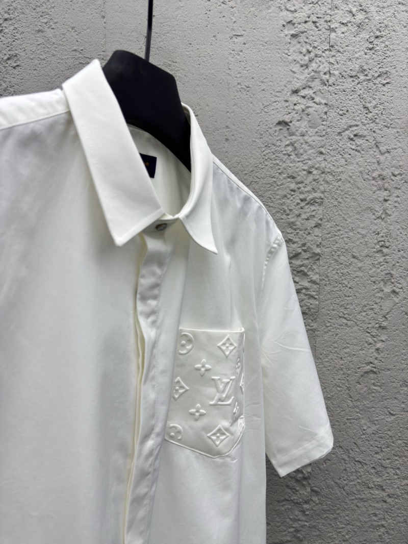 LV Monogram Pocket Short-Sleeve Shirt 1 7