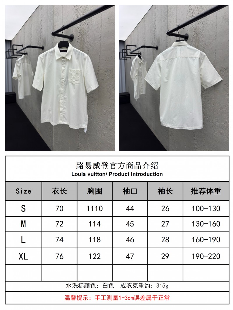 LV Monogram Pocket Short-Sleeve Shirt 1 9